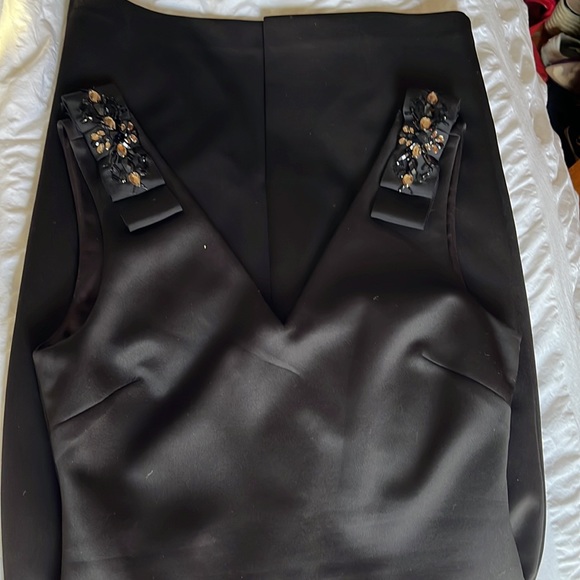 Ted Baker Black Sleeveless Cocktail Dress - Picture 2 of 8